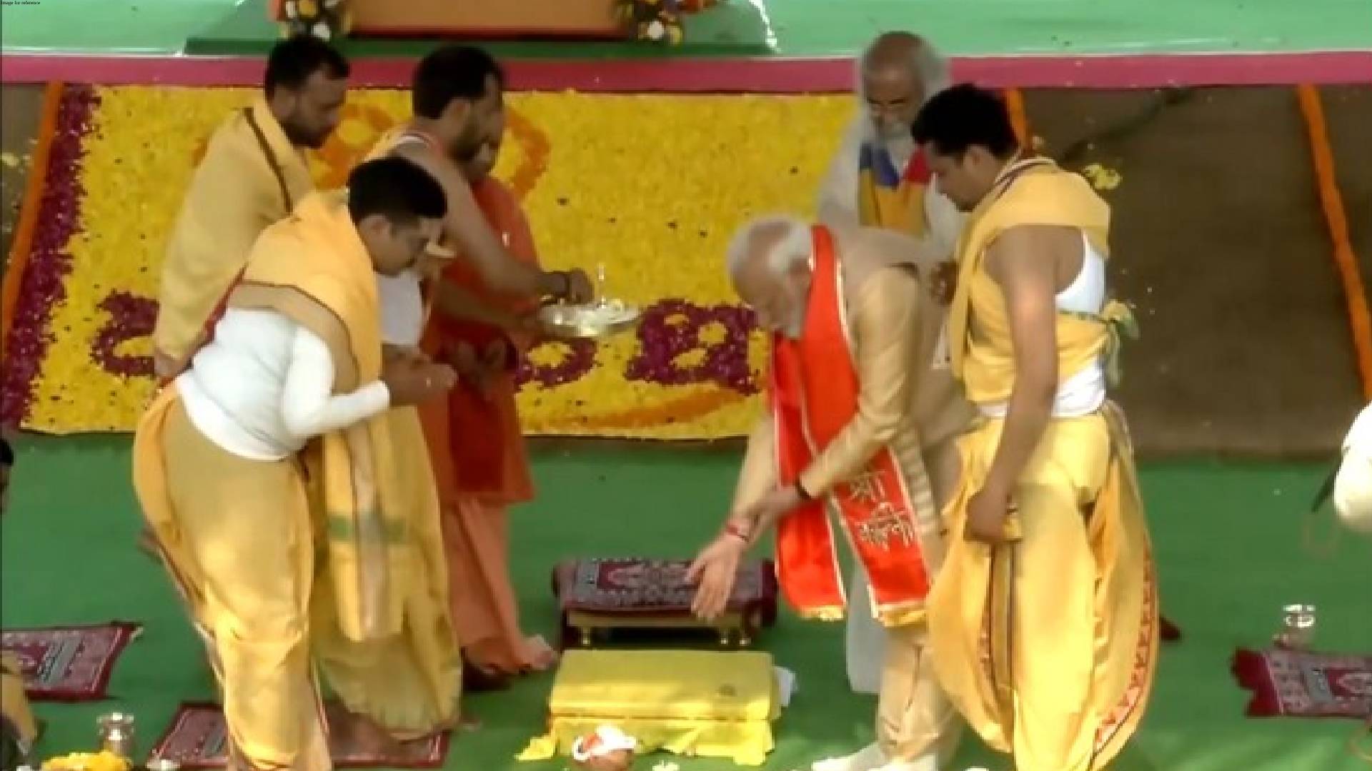 UP: PM Modi lays foundation stone of Shri Kalki Dham in Sambhal